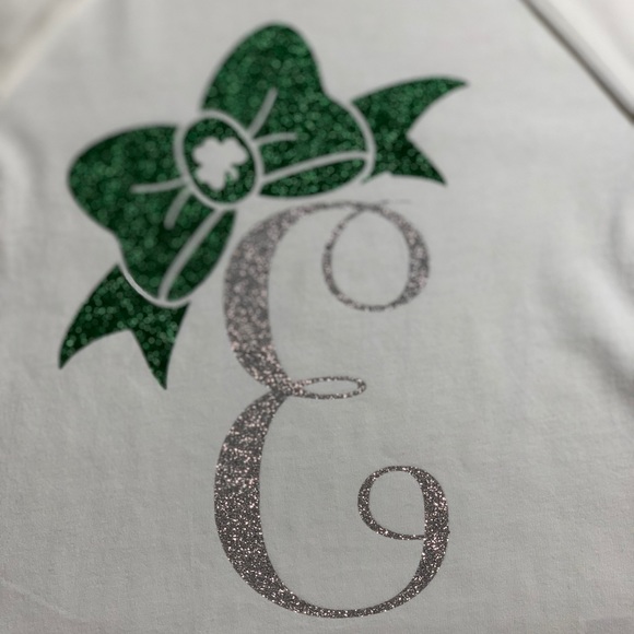 EUC Old Navy LS Tee Customize for St Patty’s Day - Picture 6 of 6